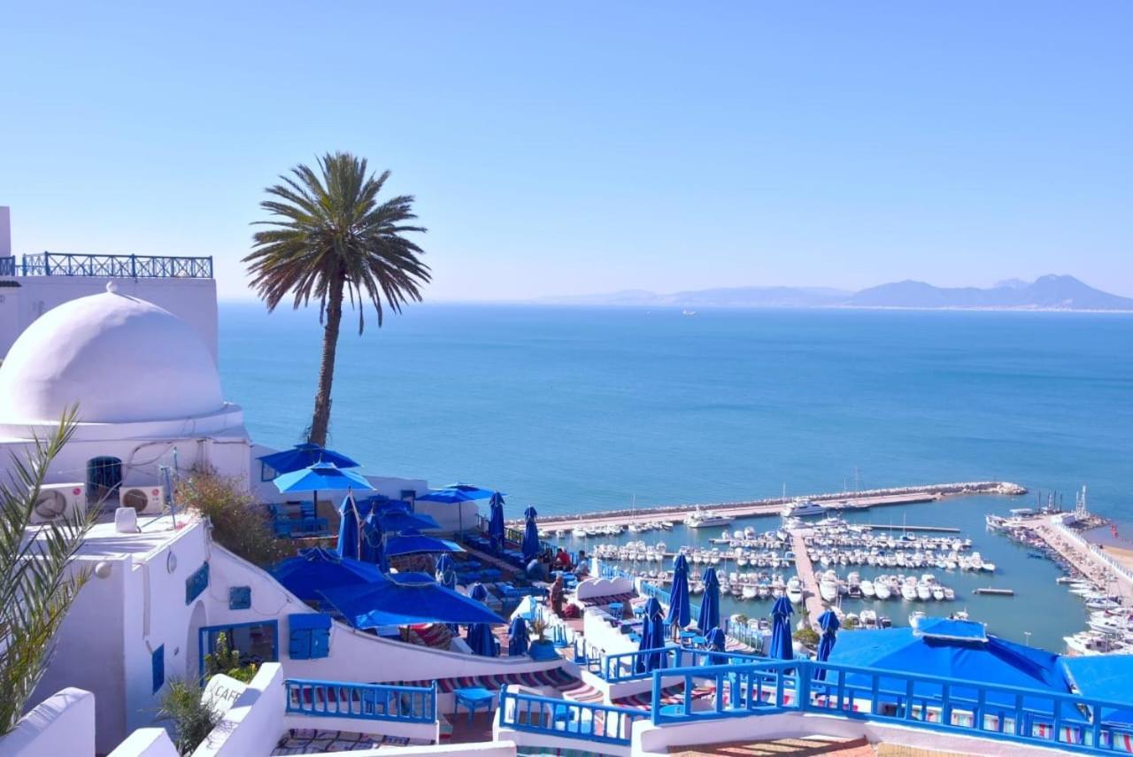 Villa The Blue And White Perle Sidi Bou Ali Exterior foto