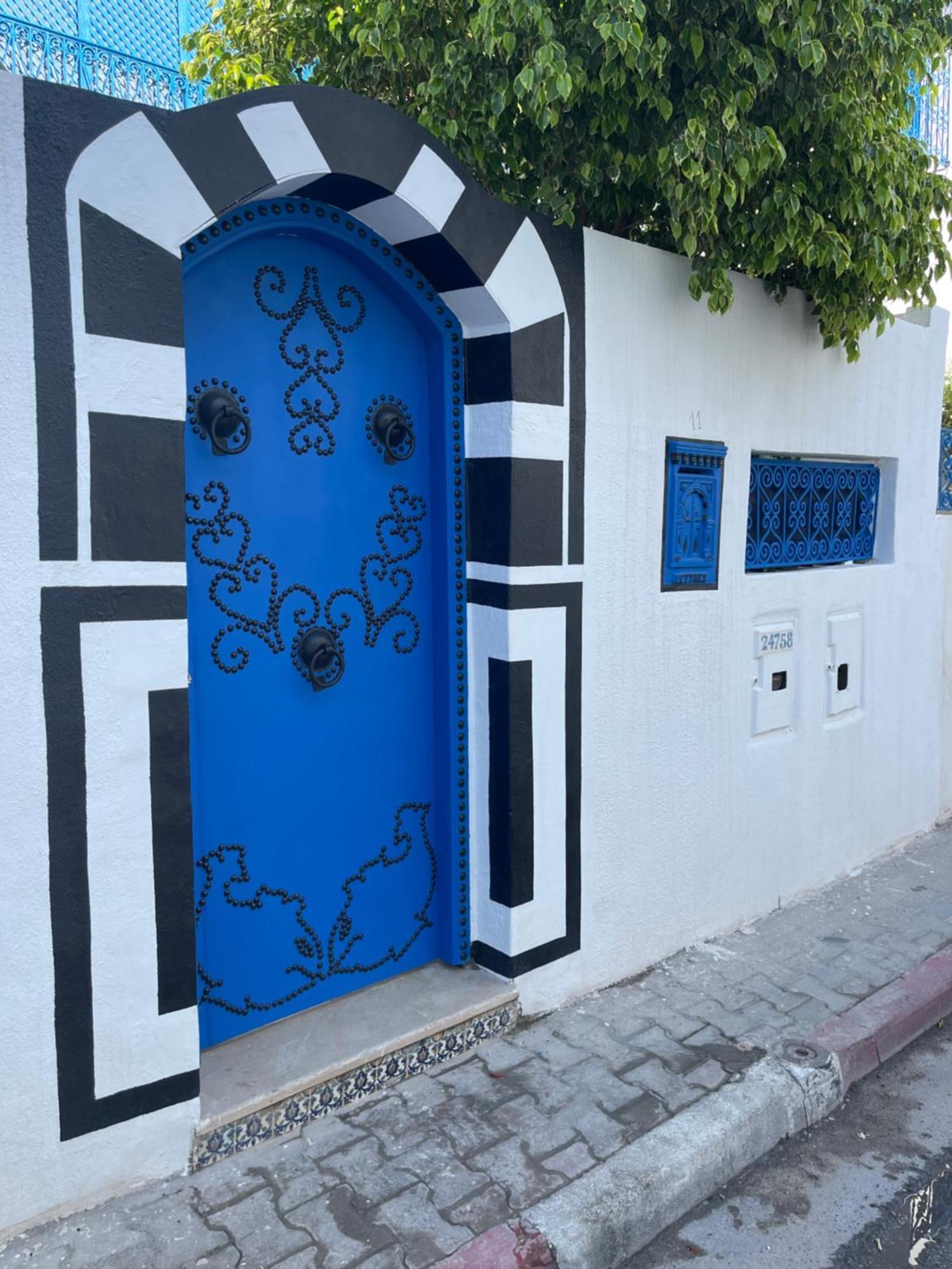 Villa The Blue And White Perle Sidi Bou Ali Exterior foto