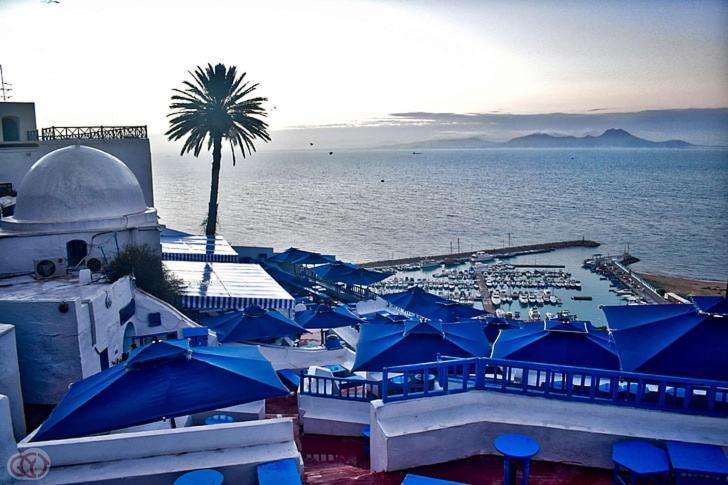 Villa The Blue And White Perle Sidi Bou Ali Exterior foto