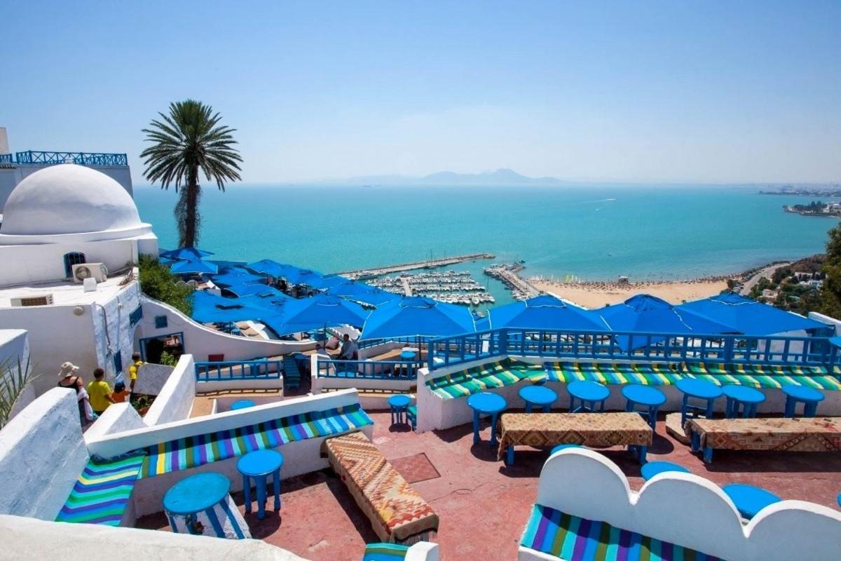 Villa The Blue And White Perle Sidi Bou Ali Exterior foto