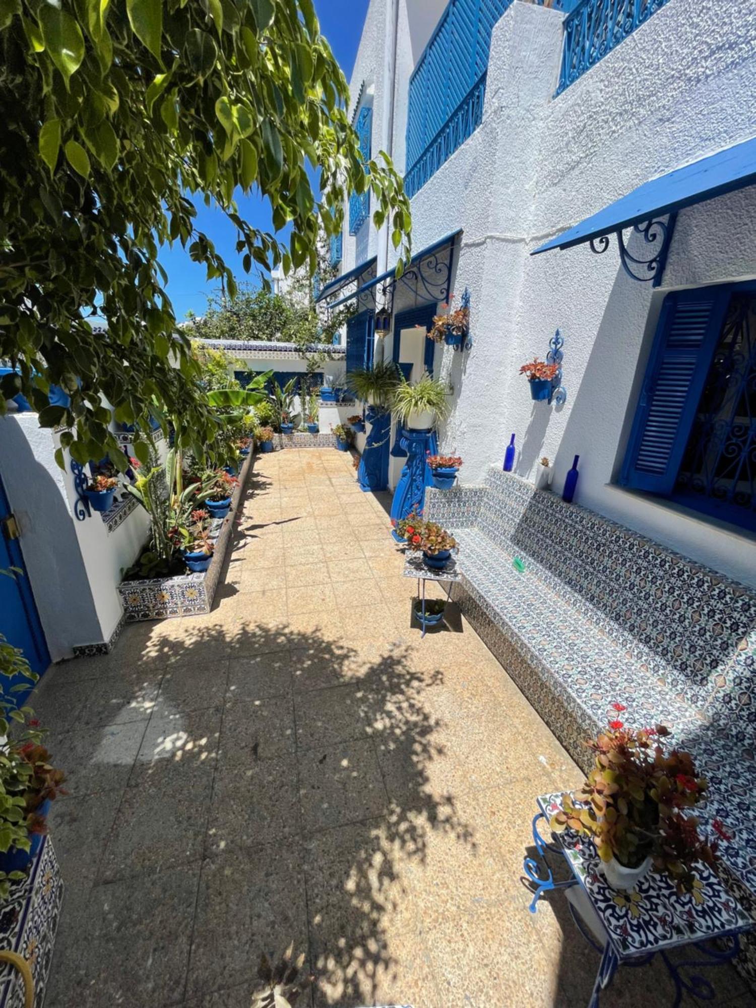 Villa The Blue And White Perle Sidi Bou Ali Exterior foto